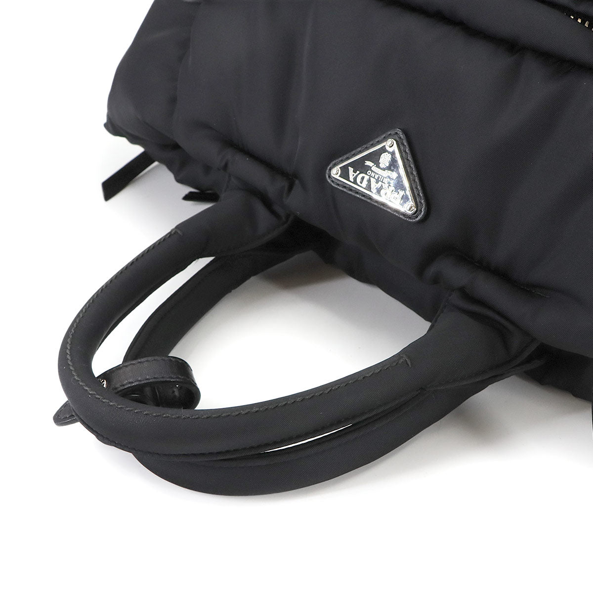 Bomber 2way Hand Shoulder Bag Nylon Leather Nero BN2632 Purse