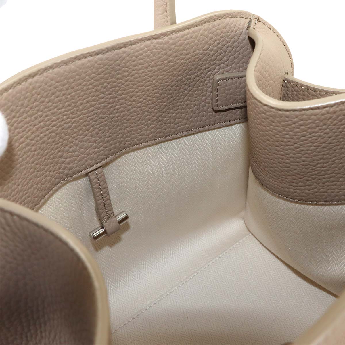 Margaux 10 Hand Shoulder Bag Leather Dark Taupe W1190L133