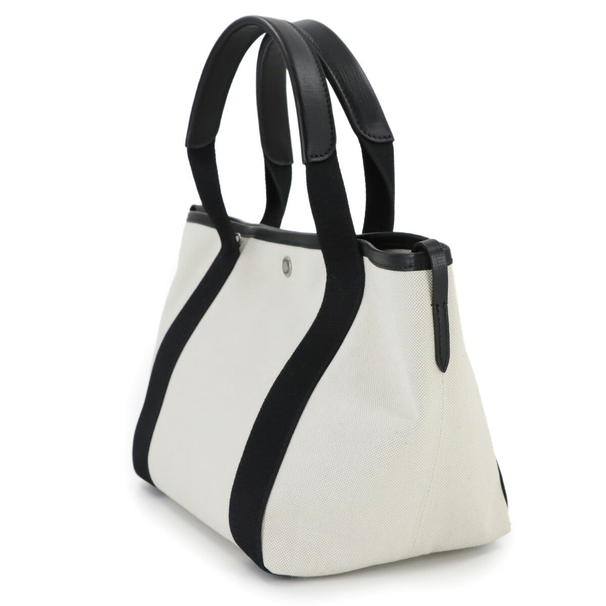 Biarritz Small Tote Shoulder Bag Canvas Natural 805118