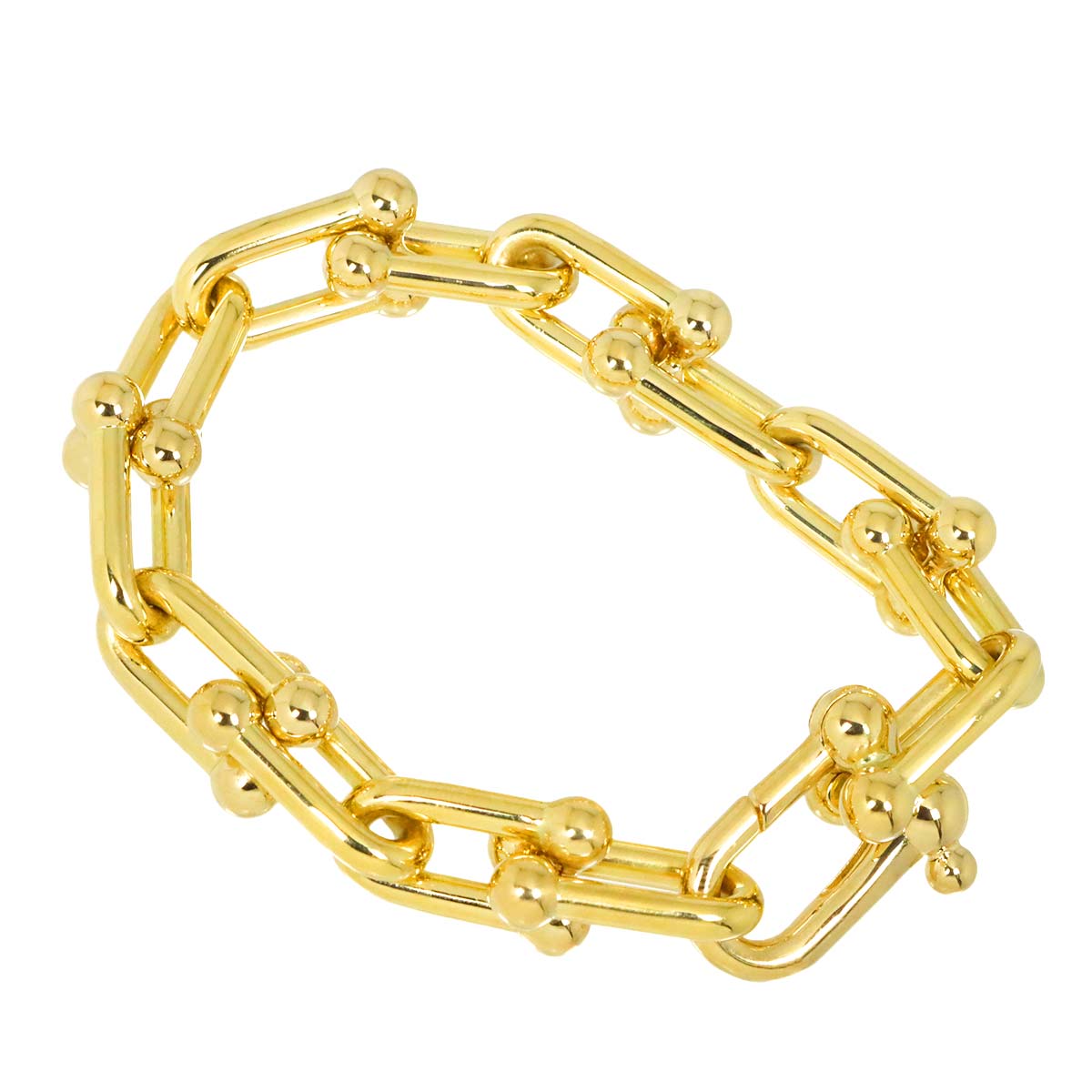 Hardware Large Bracelet 18K YG 750