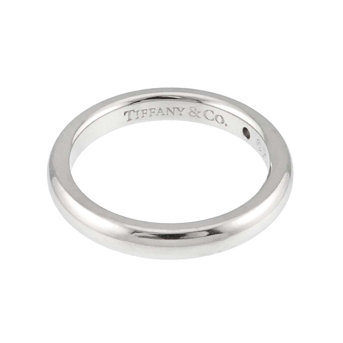 Stacking Band Ring Diamond 1P Platinum Size4(US)