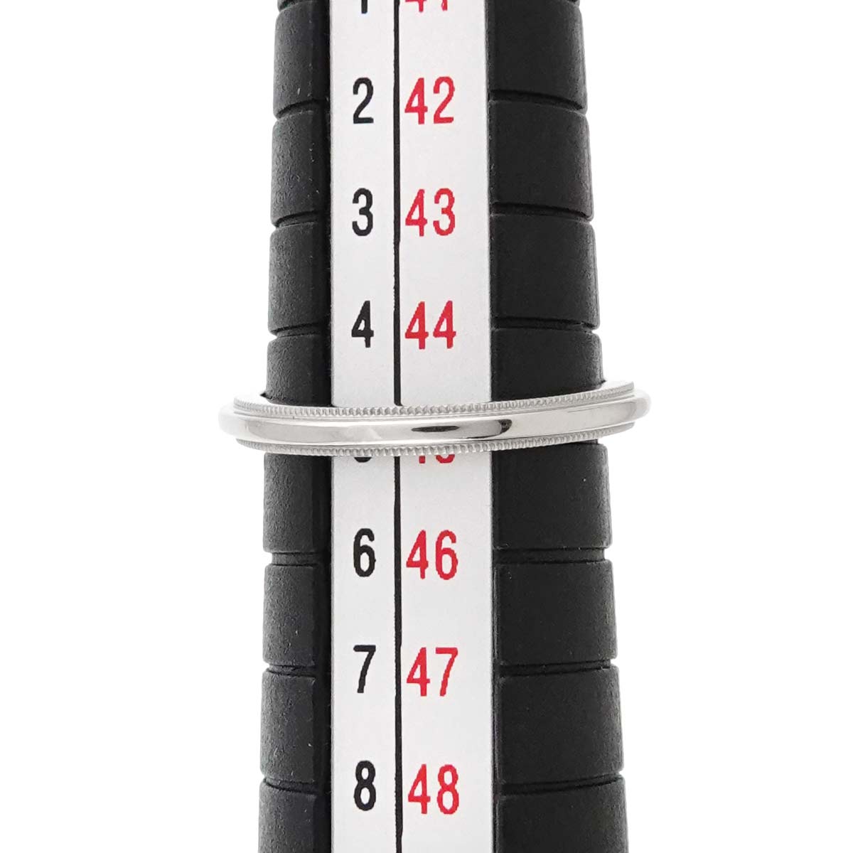 Milgrain Band Ring Pt Platinum Size3.25-3.75(US)