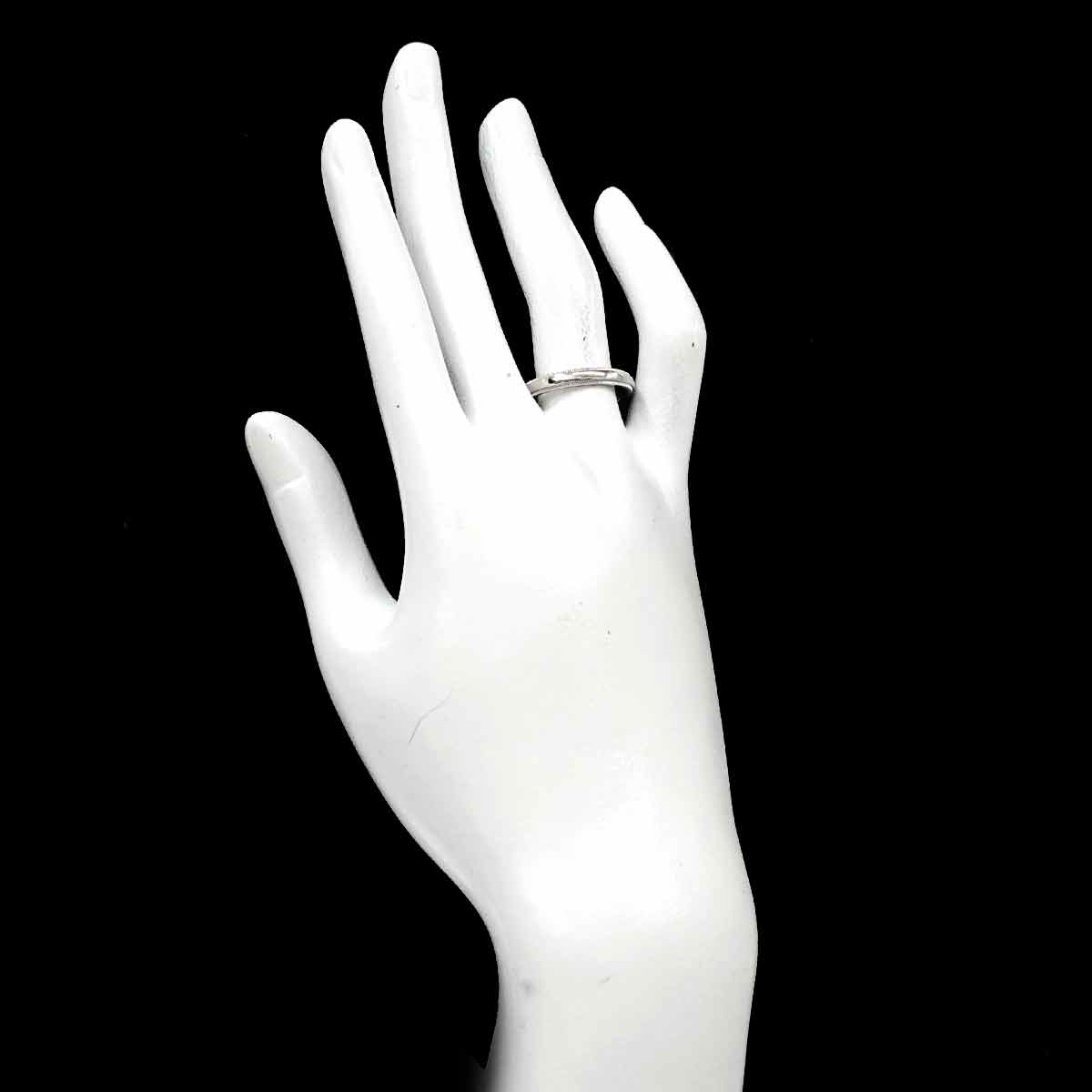 Milgrain Ring Pt Platinum Size7.75-8(US)