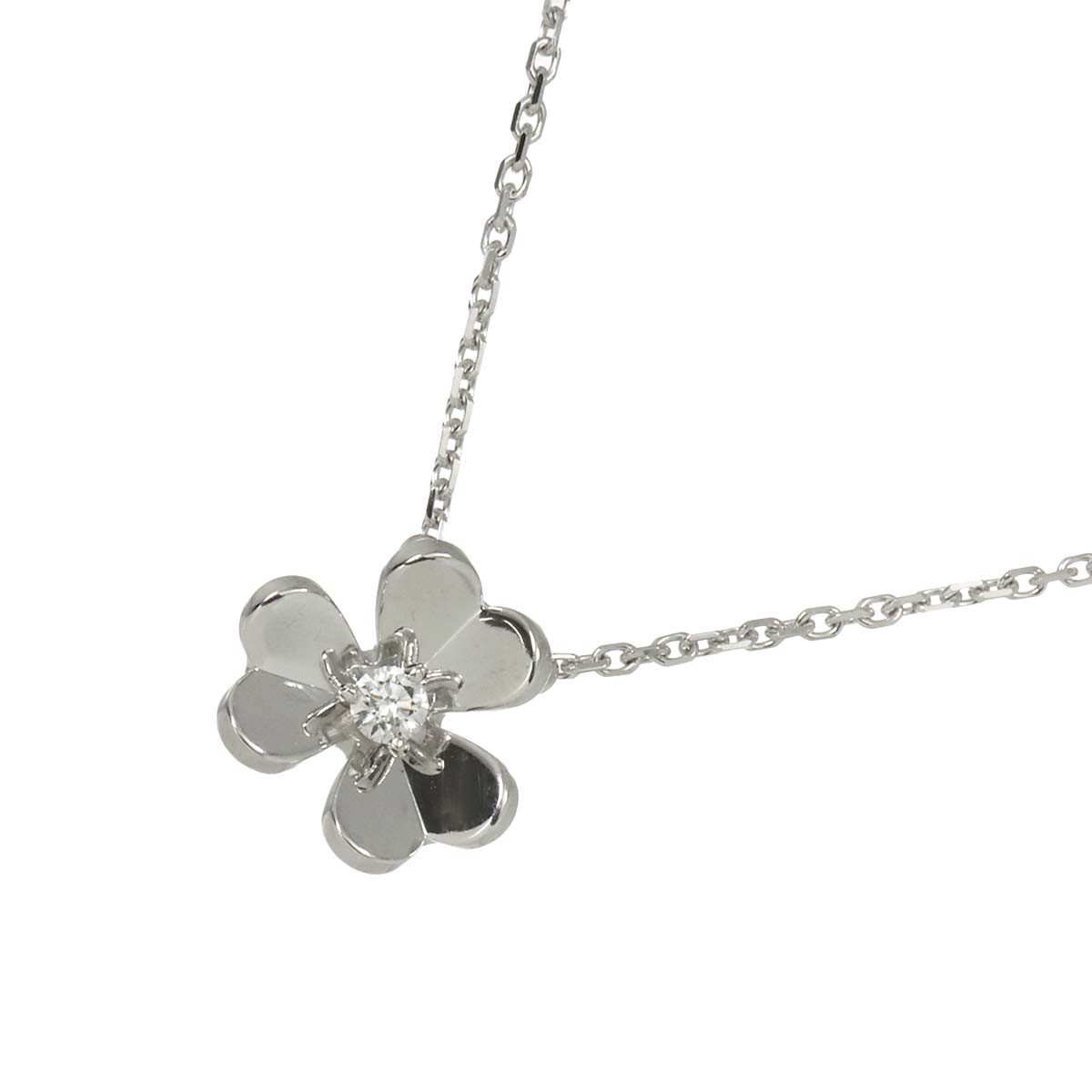 Frivole Mini Diamond Necklace 18K WG 750