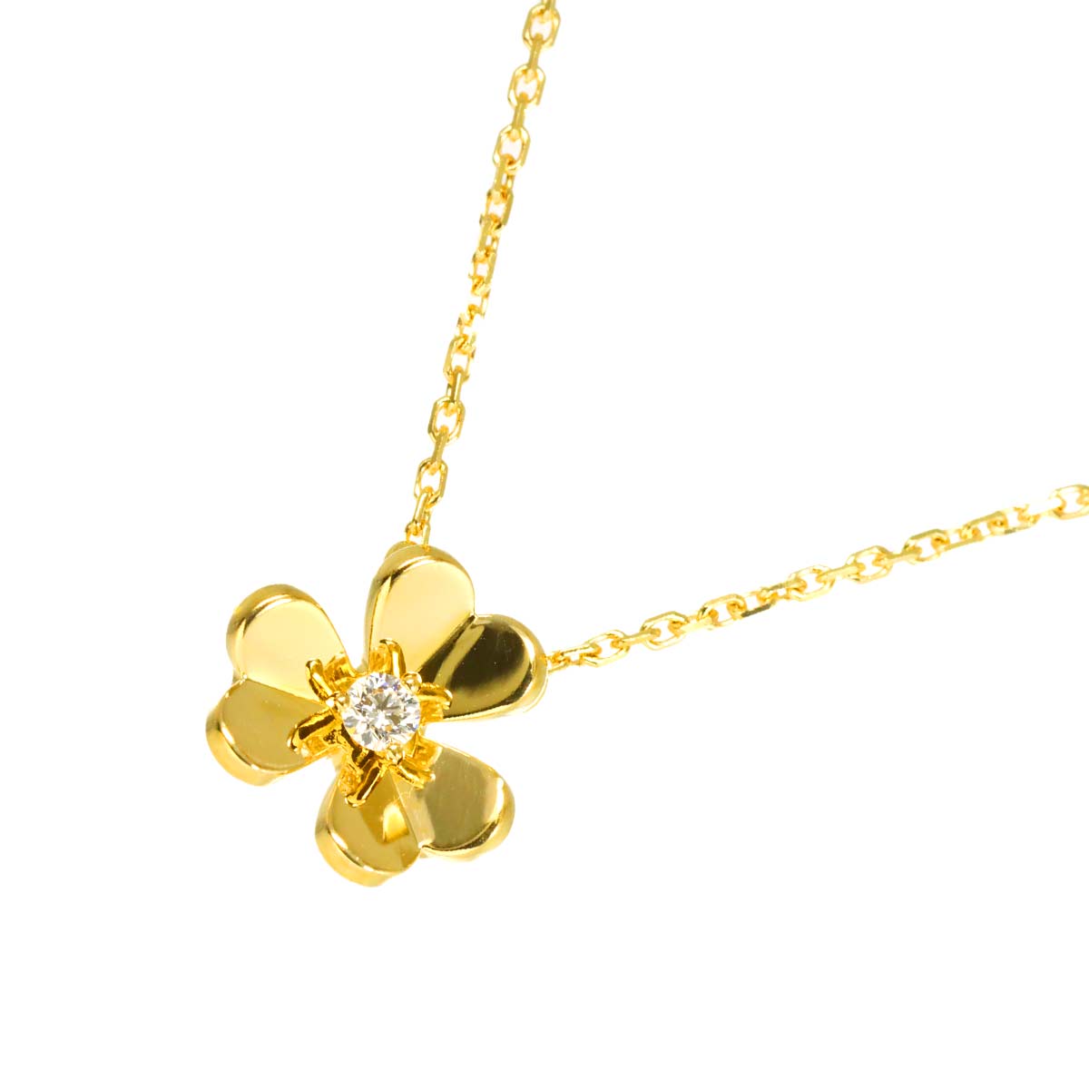 Frivole Diamond Mini Necklace 18K YG 750