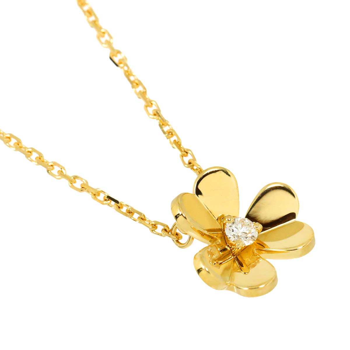 Frivole Diamond Mini Necklace 18K YG 750