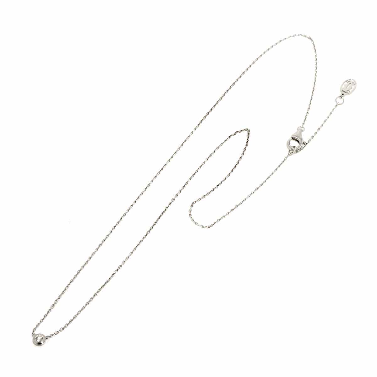 d Amour XS Necklace Diamond Necklace 18K WG 750