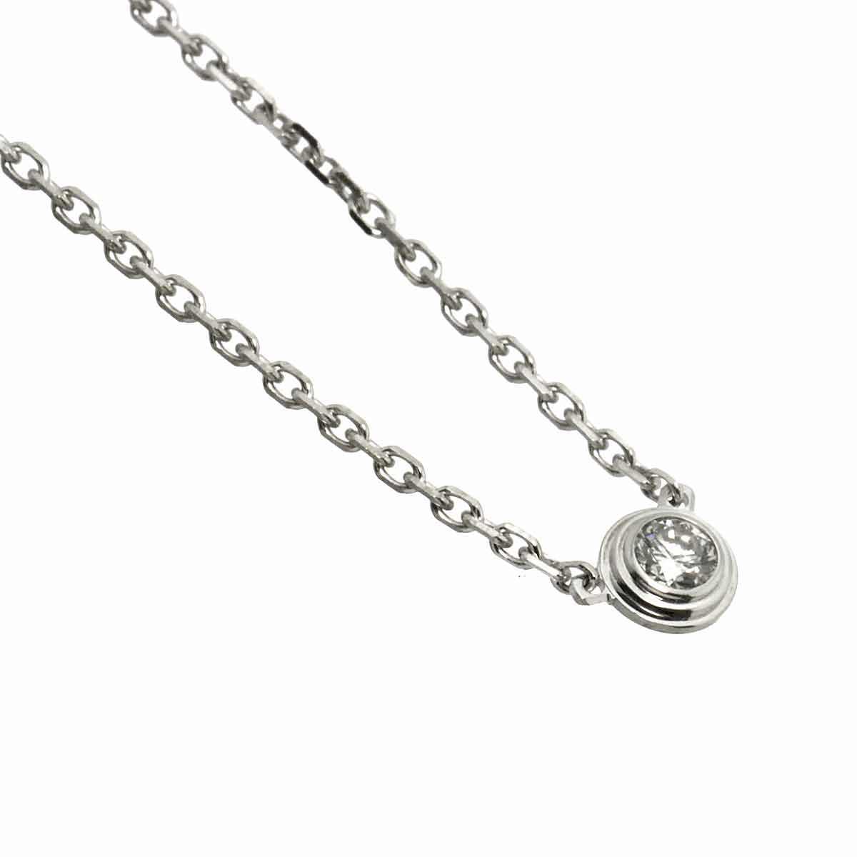 d Amour XS Necklace Diamond Necklace 18K WG 750