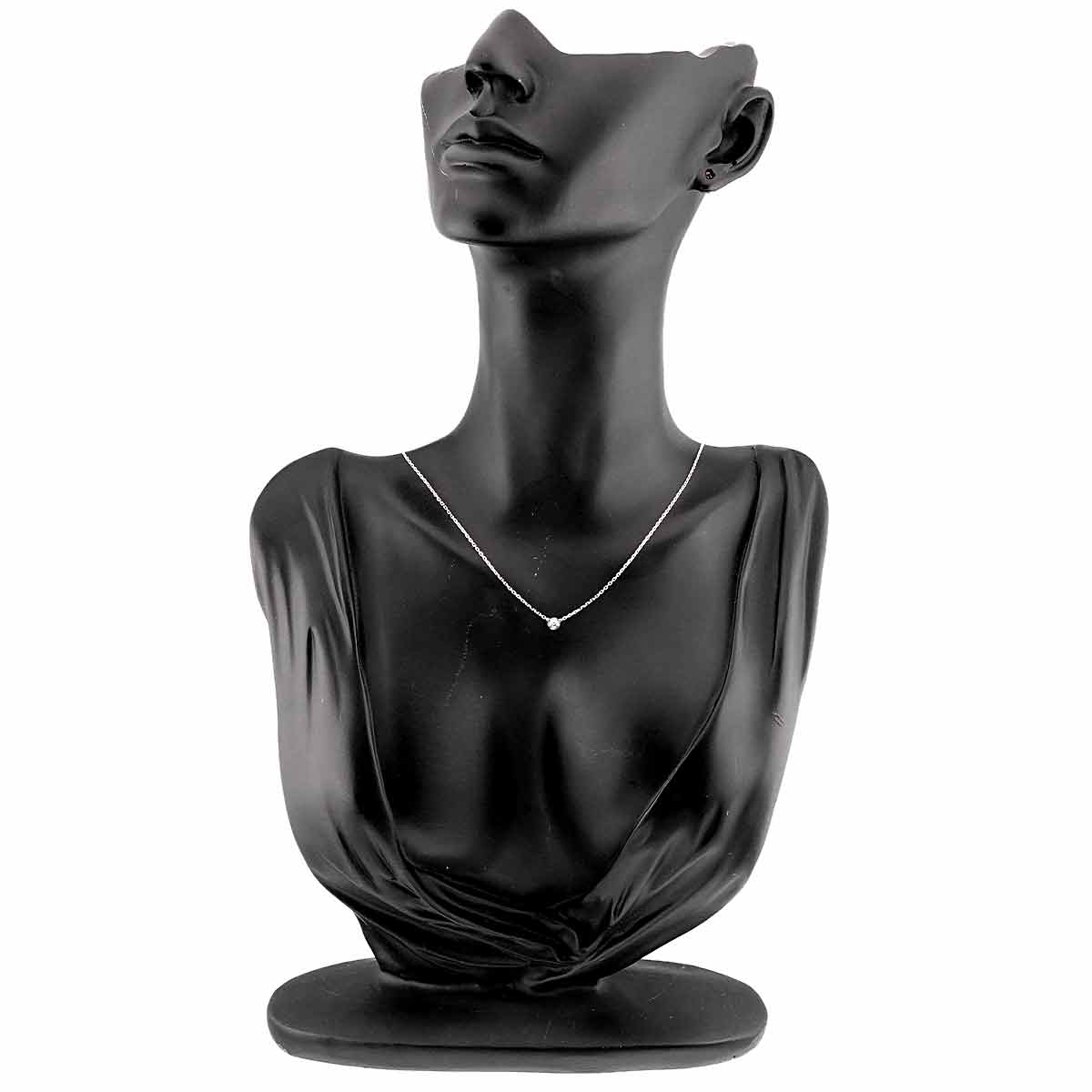 d Amour XS Necklace Diamond Necklace 18K WG 750