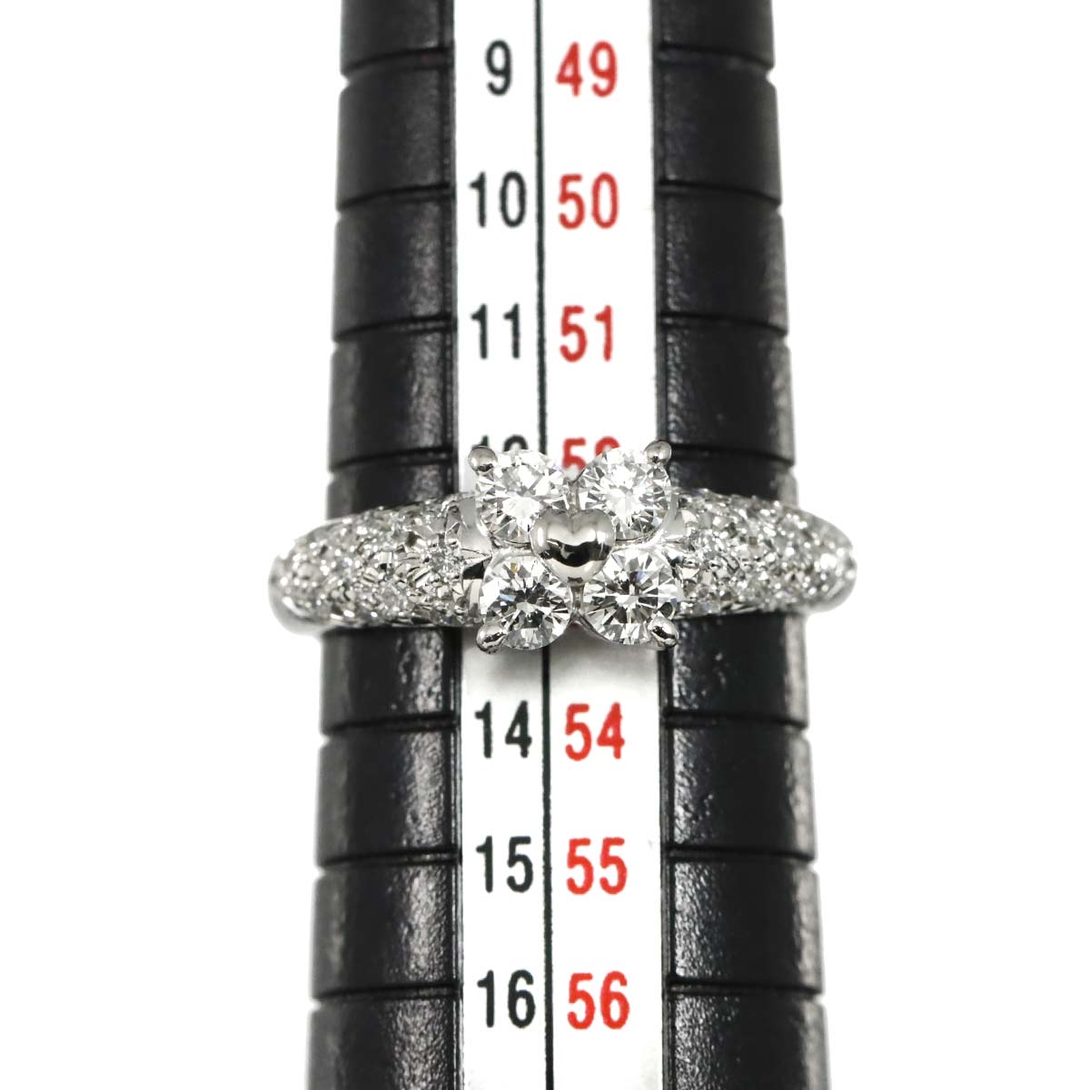 Diamond 0.67ct Ring Platinum size6.25-6.5(US)