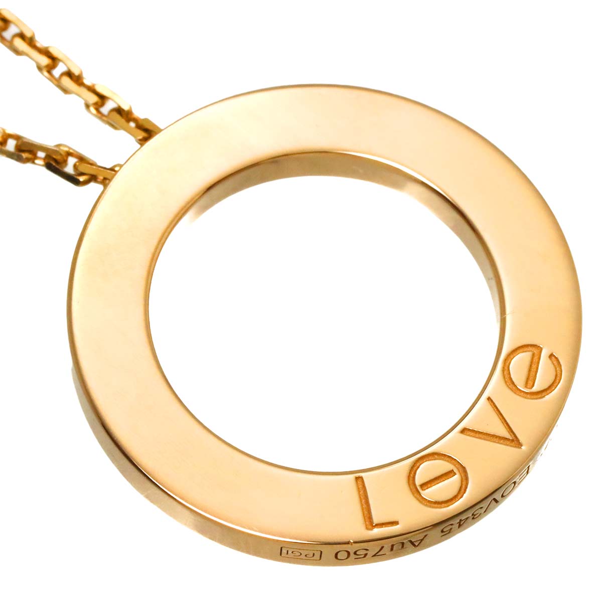 Love Necklace 18K Pink Gold 750