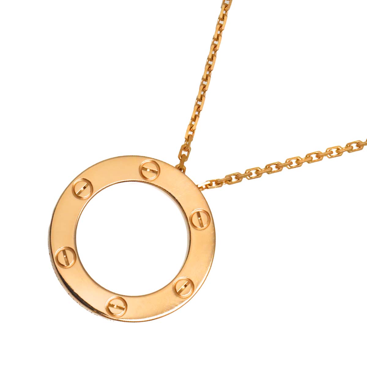 Love Necklace 18K Pink Gold 750