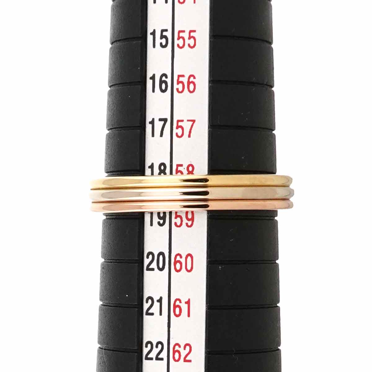 Vendome Ring 18K YG WG PG 750 size59 8.75(US)