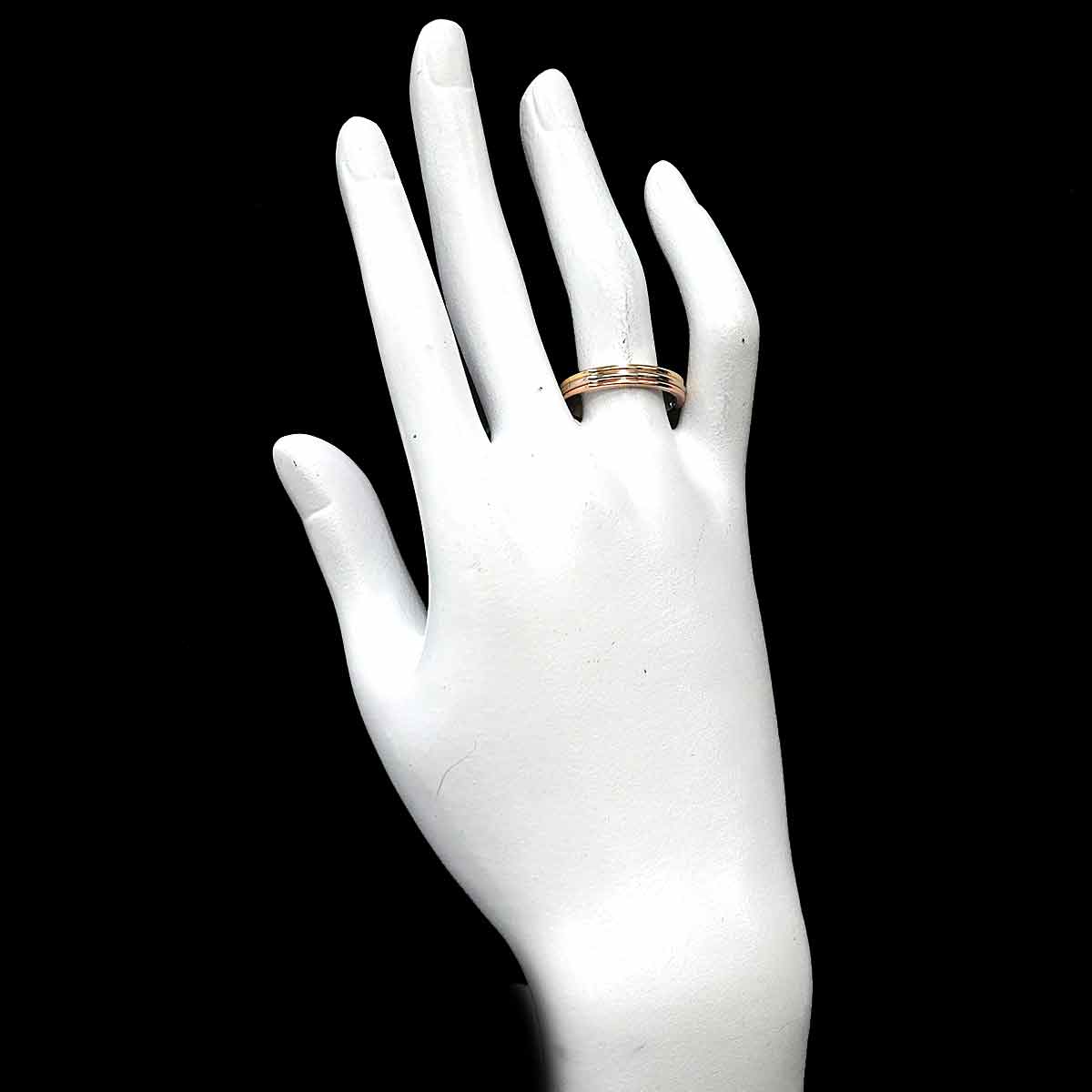 Vendome Ring 18K YG WG PG 750 size59 8.75(US)