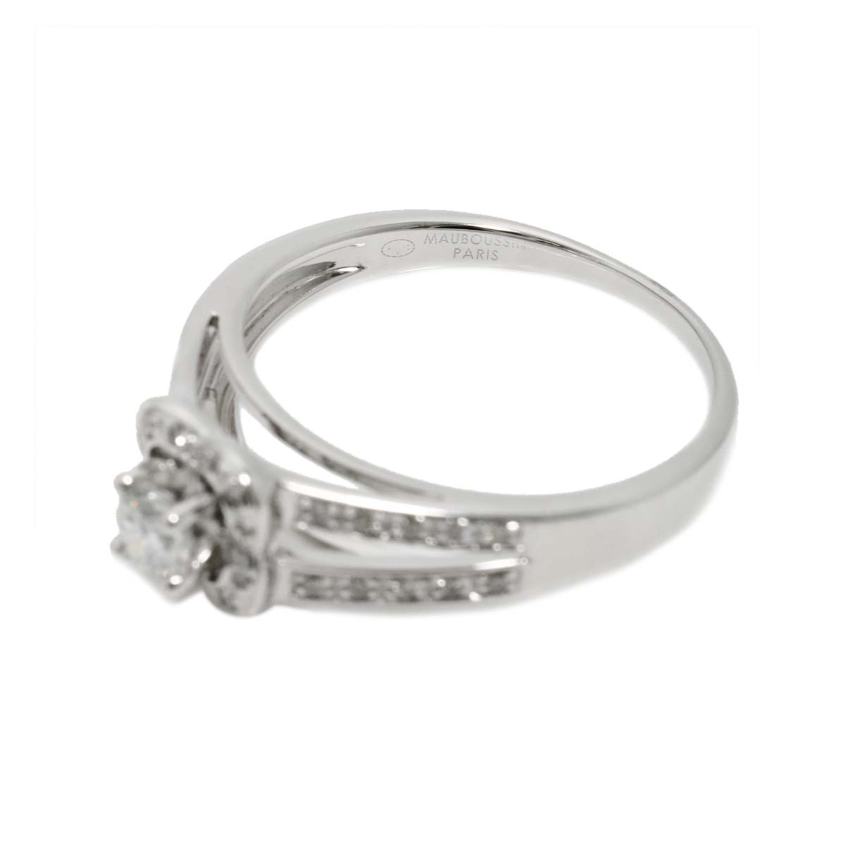 chance of Love Diamond Ring 18K WG 750 size5.5-5.75(US)