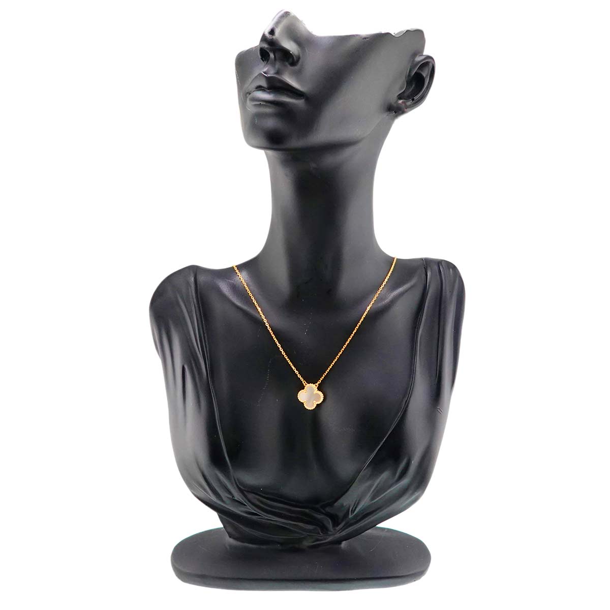 Vintage Alhambra MOP Necklace 18K YG 750