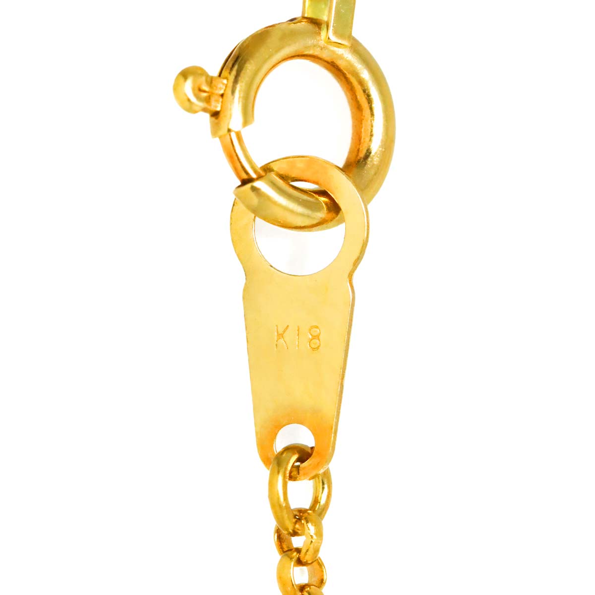 Ruby 1.56ct Diamond 0.30ct Flower Necklace 18K PG 750