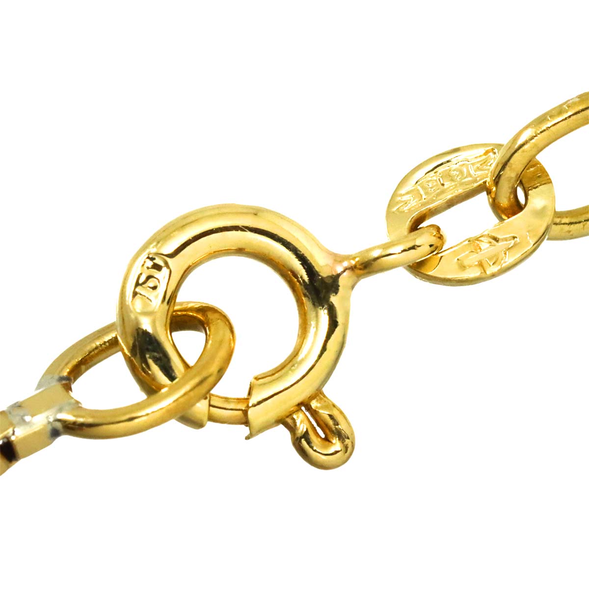 Heart Necklace 18K YG WG 750