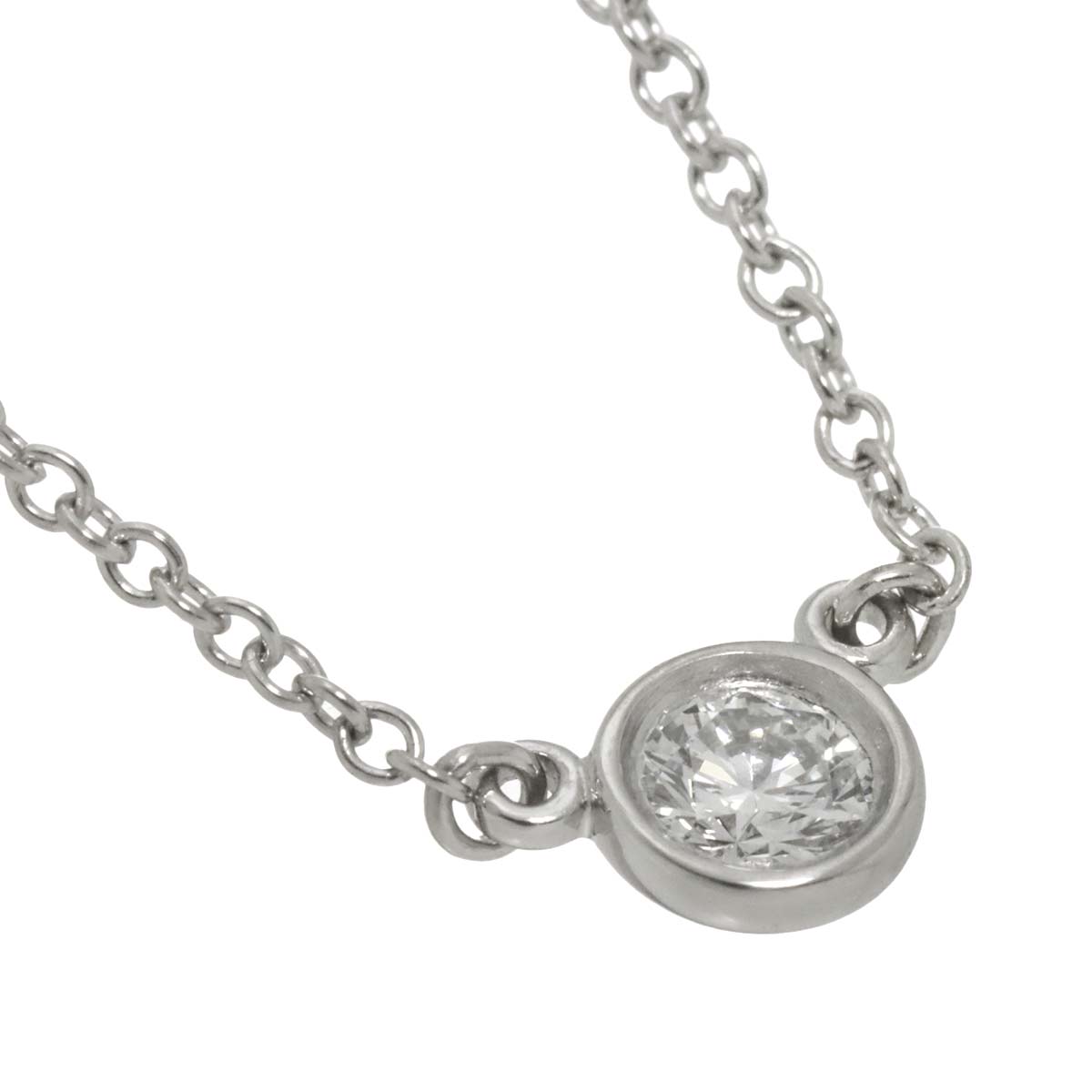 By The Yard Diamond Necklace Platinum