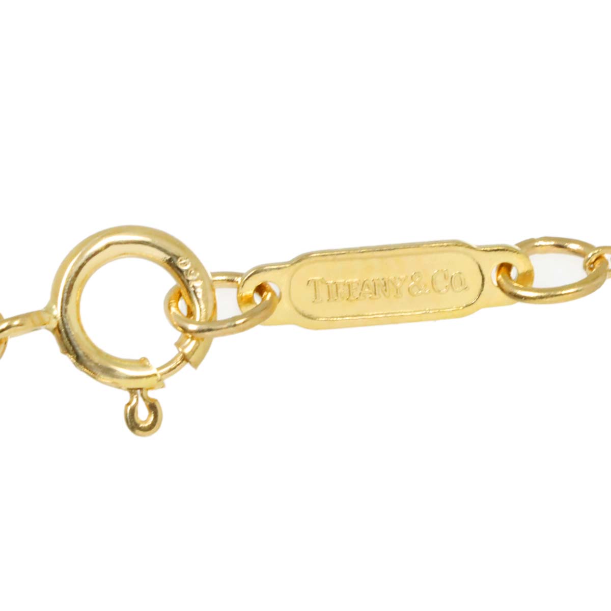 Apple Heart Leaf Necklace 18K Yellow Gold 750