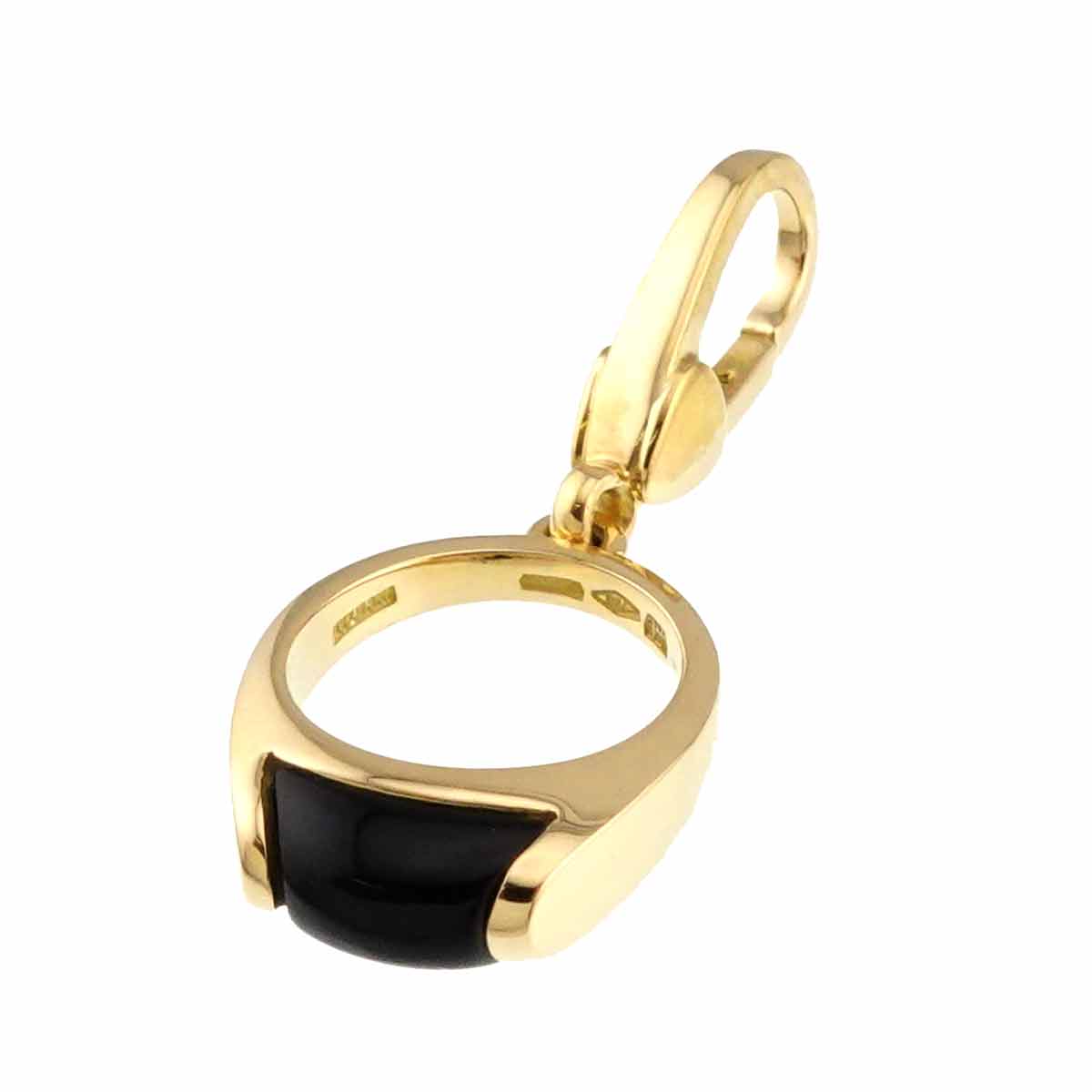 Onyx Pendant Top 18K YG 750