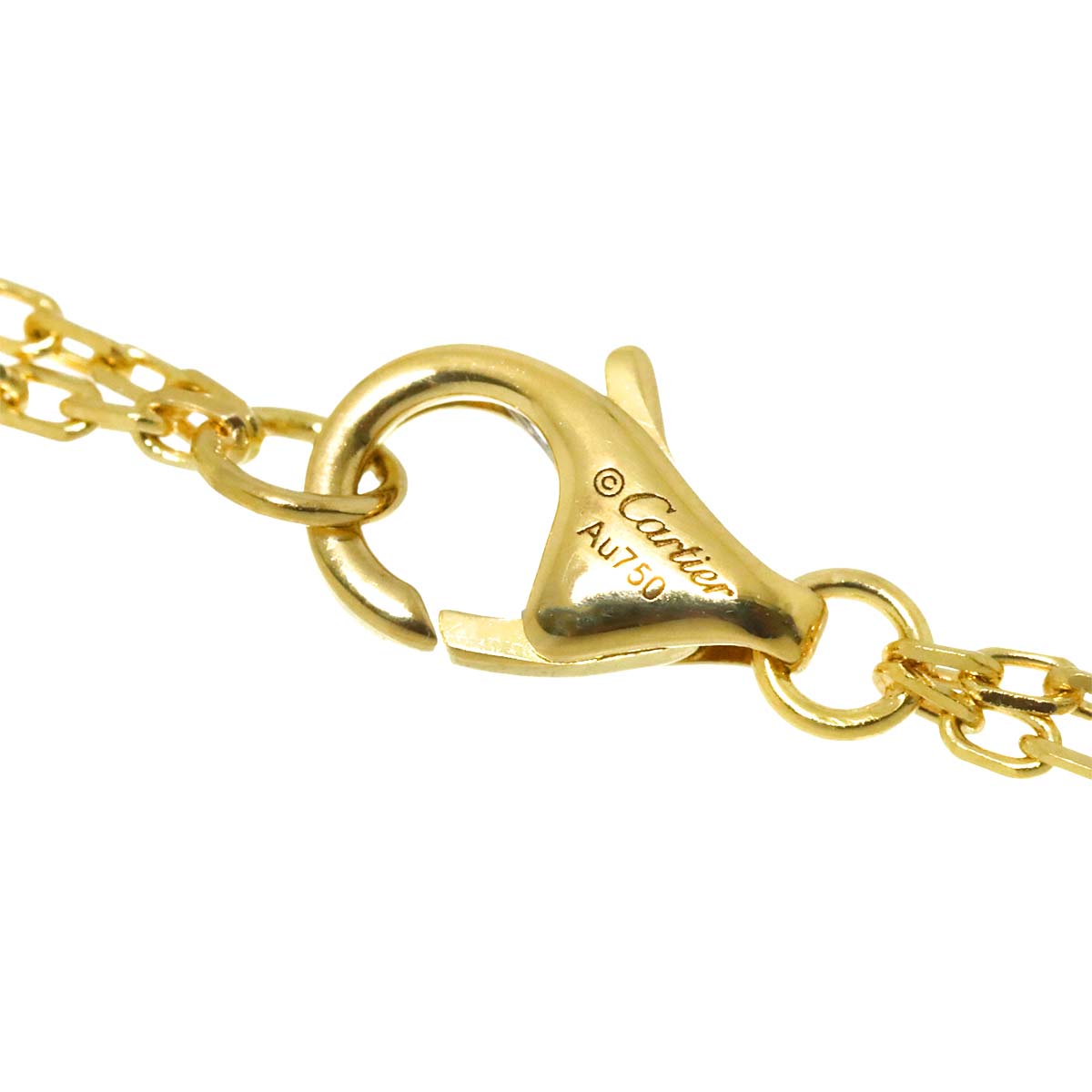 Love Diamond Necklace 18K Yellow Gold 750