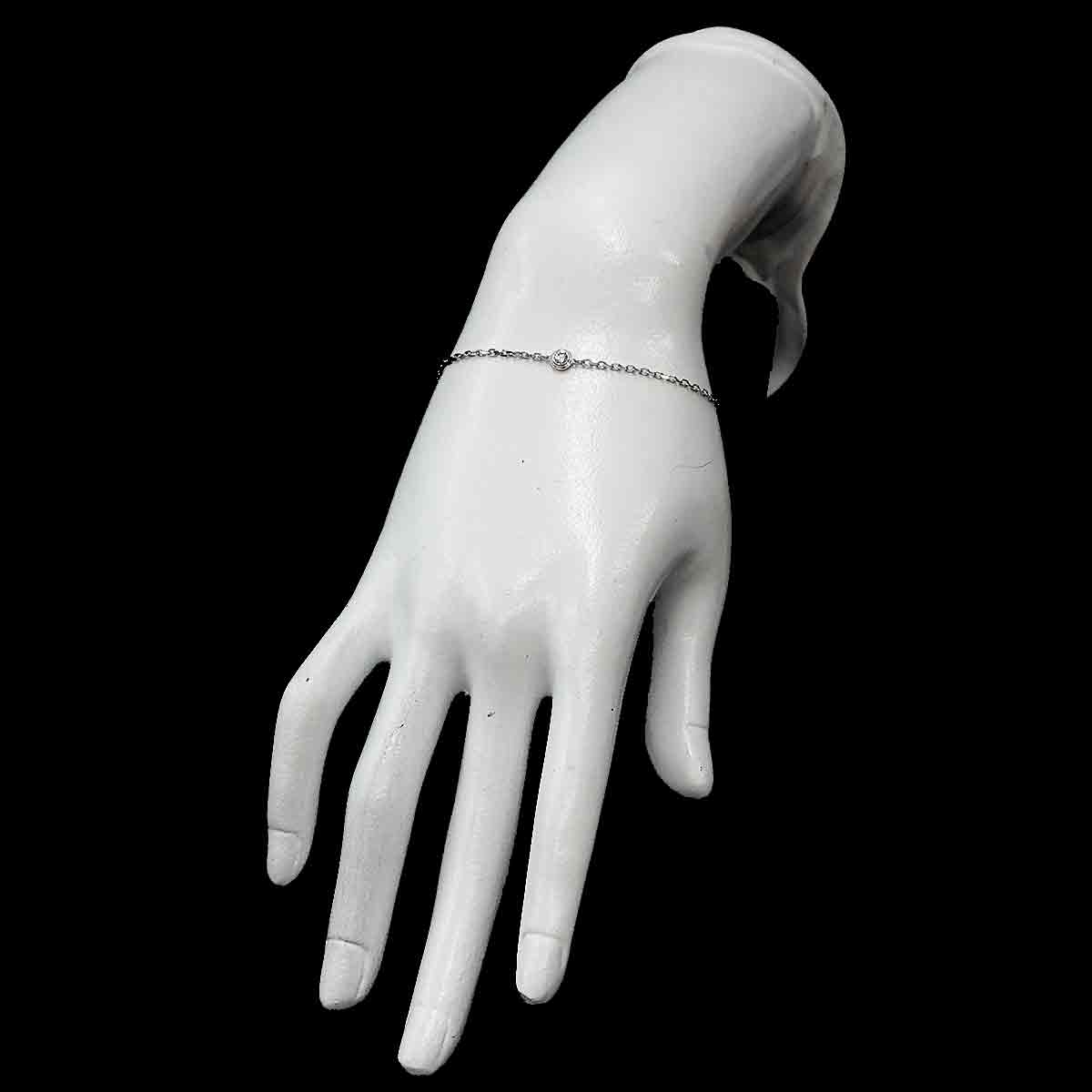 d Amour Diamond Bracelet SM 18K White Gold 750