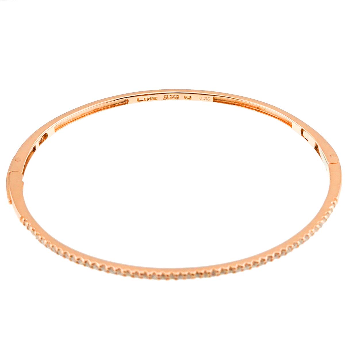 Diamond 0.35ct Bracelet 18K Pink Gold 750