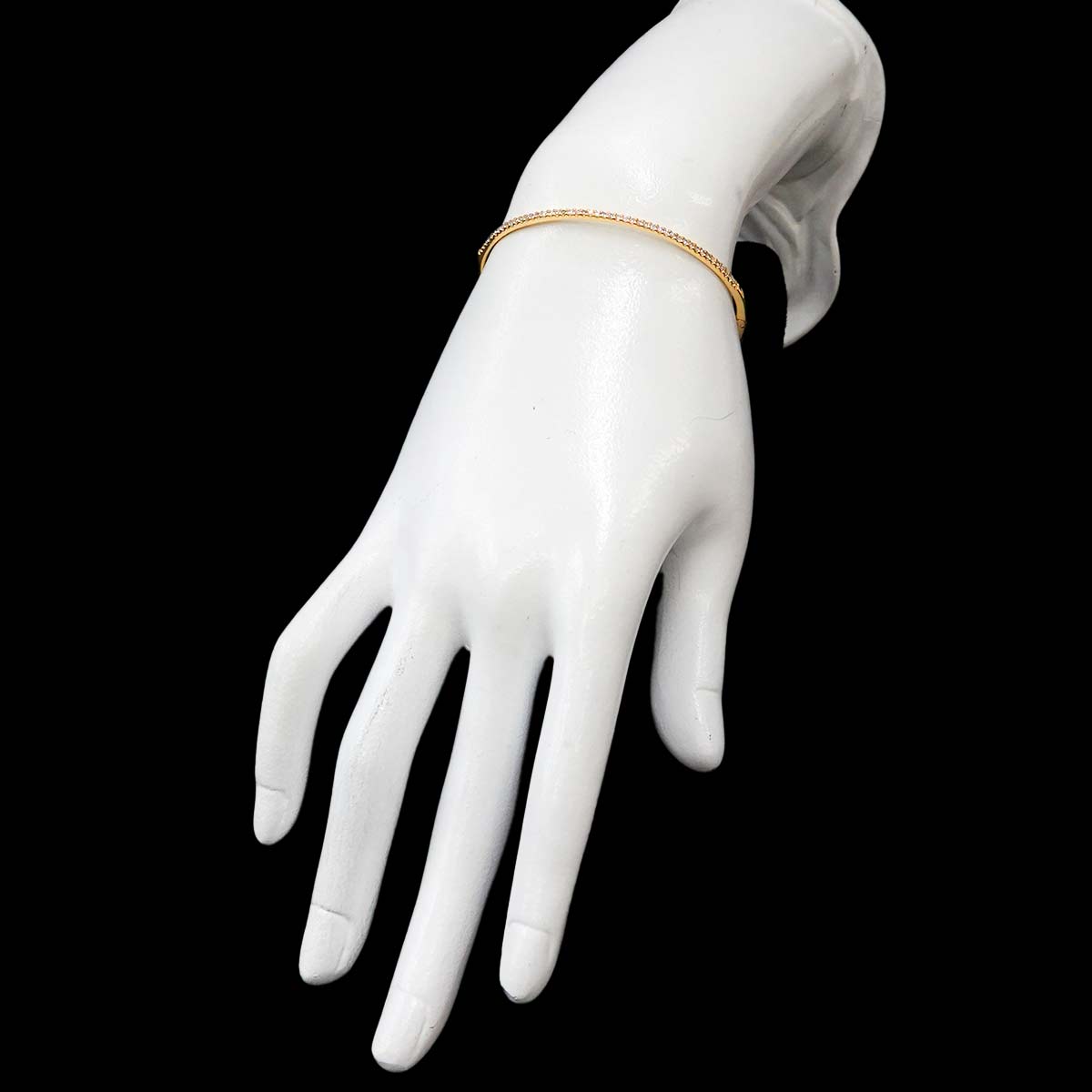 Diamond 0.35ct Bracelet 18K YG Yellow Gold 750