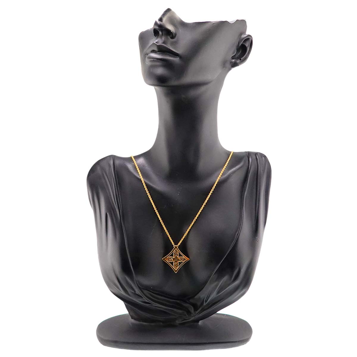 PandanTiff Monogram Necklace 18K YG 750