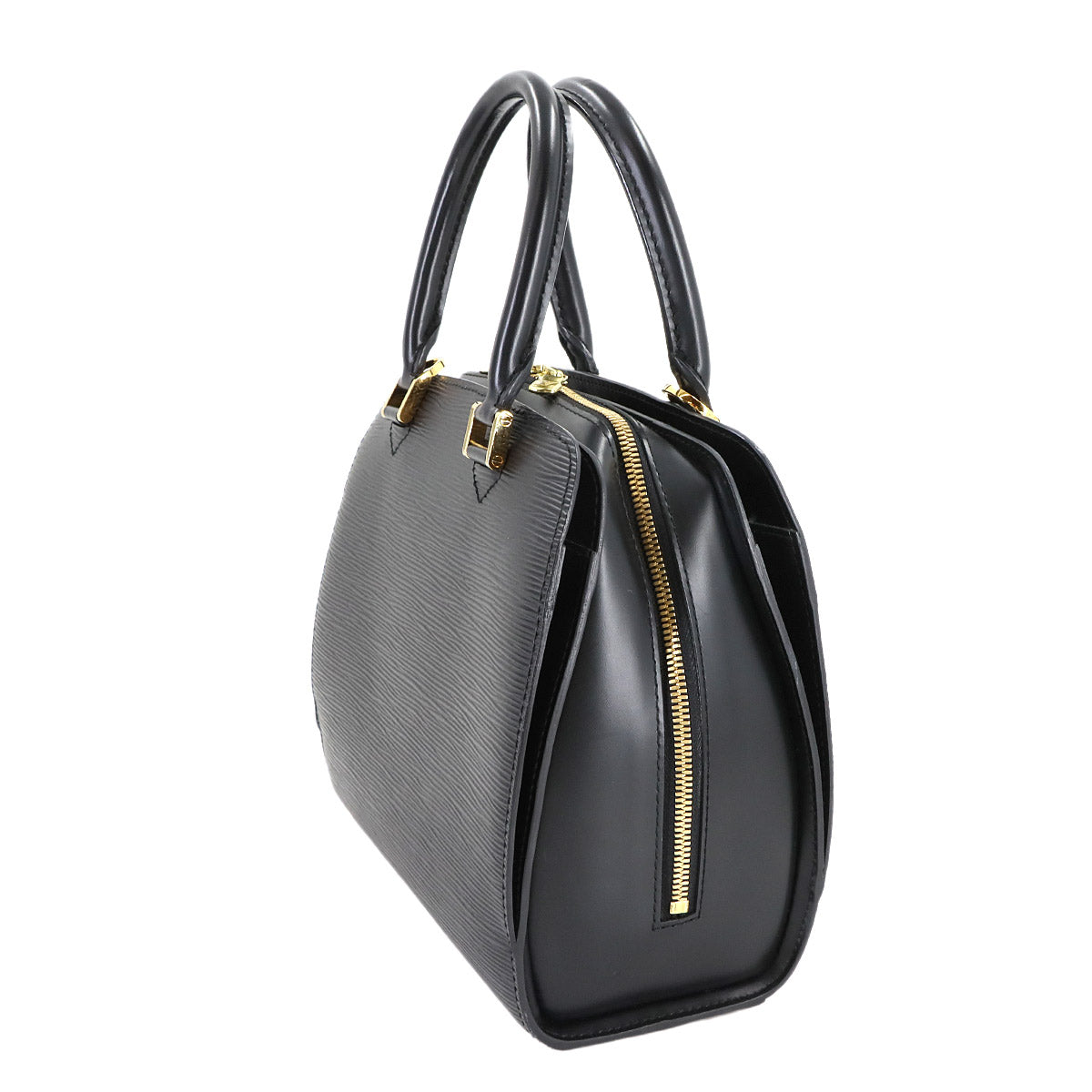 Epi Pont Neuf Hand Bag Leather Noir M52052 Purse