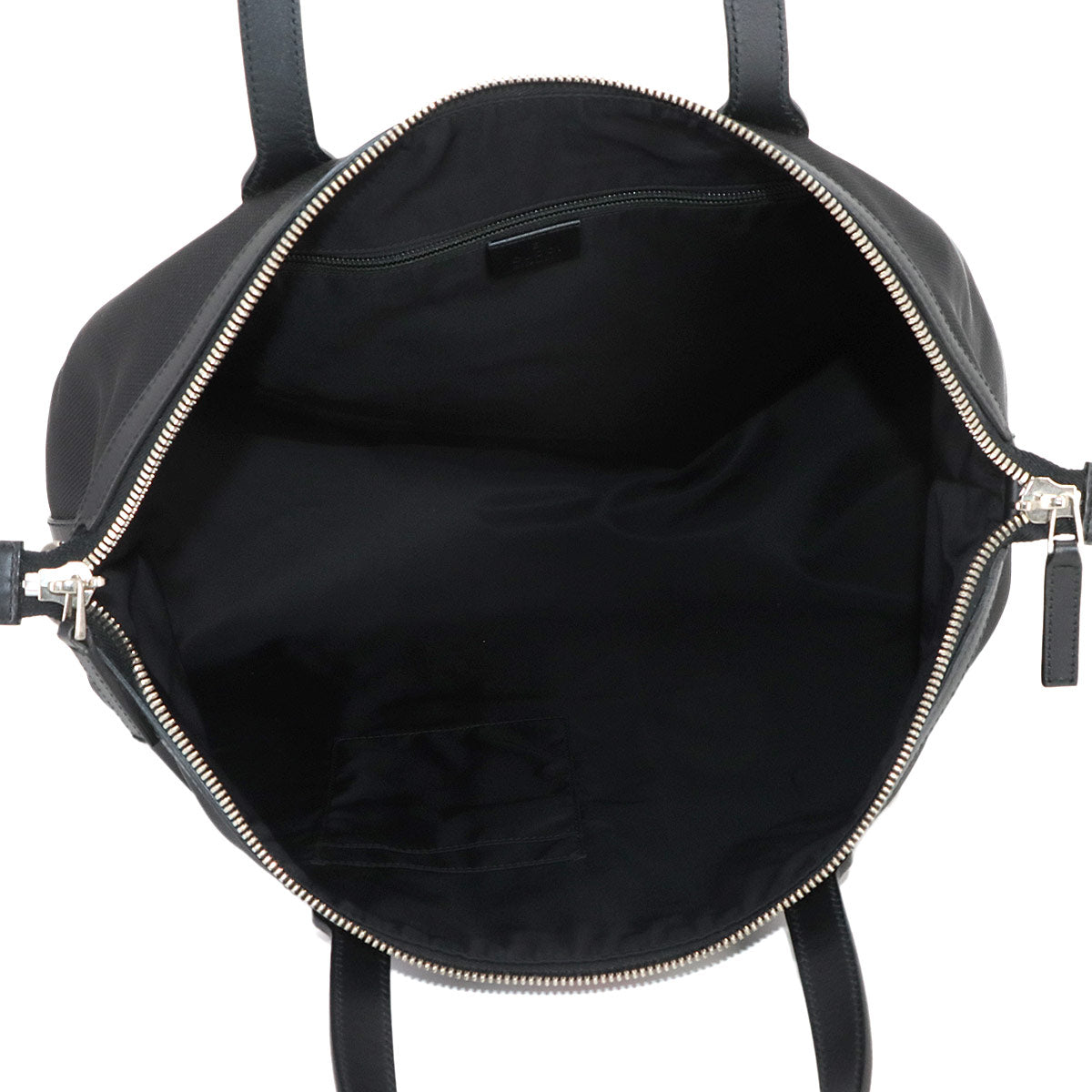 Duffle Tote Shoulder Bag Nylon canvas Black 359261 Sherry Line