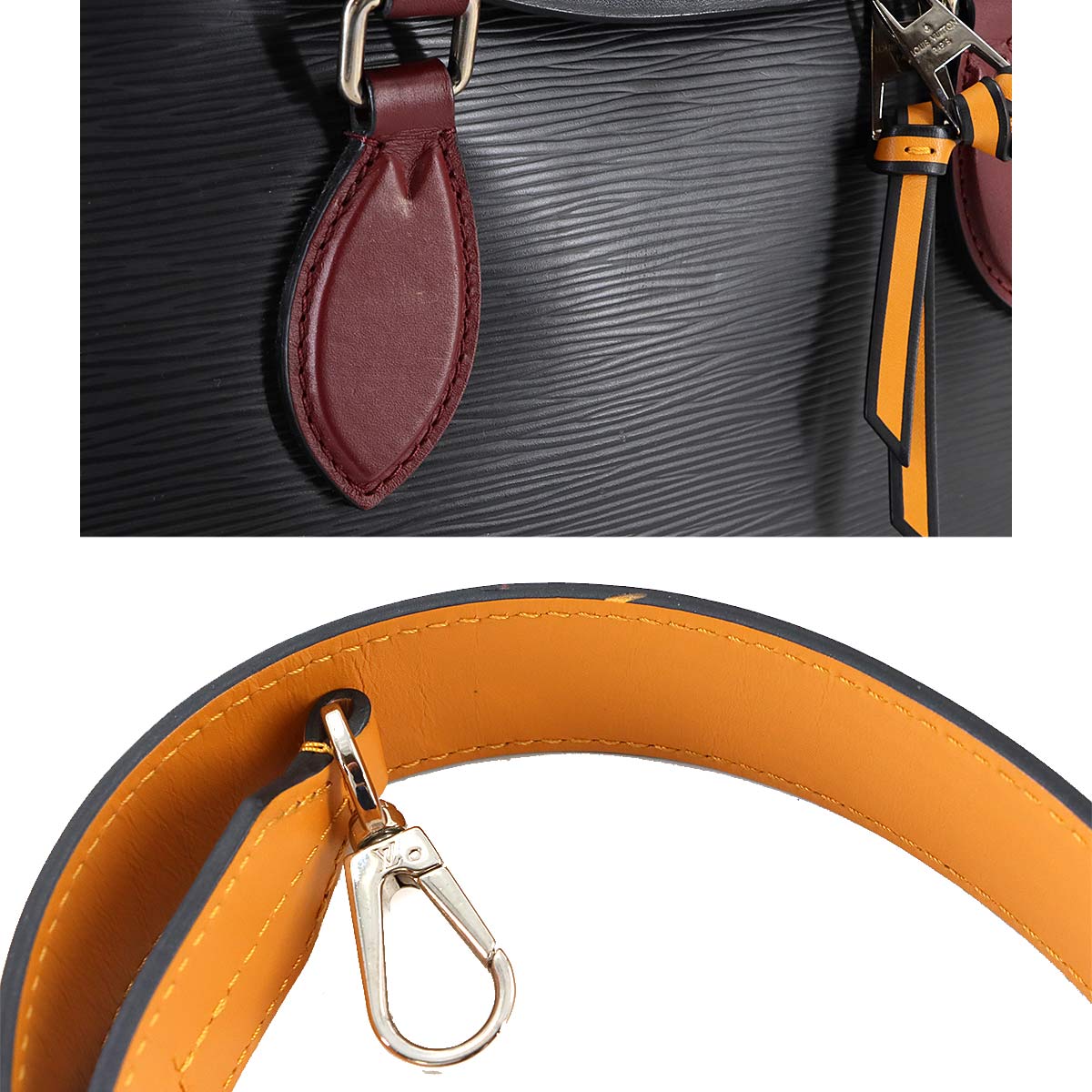 Epi Tuileries Tote Shoulder Bag Black M54387 Purse