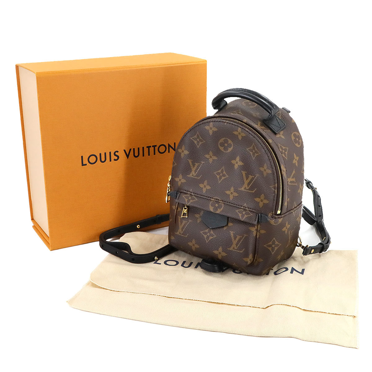 Monogram Palm Springs Backpack Mini M44873 Brown Purse