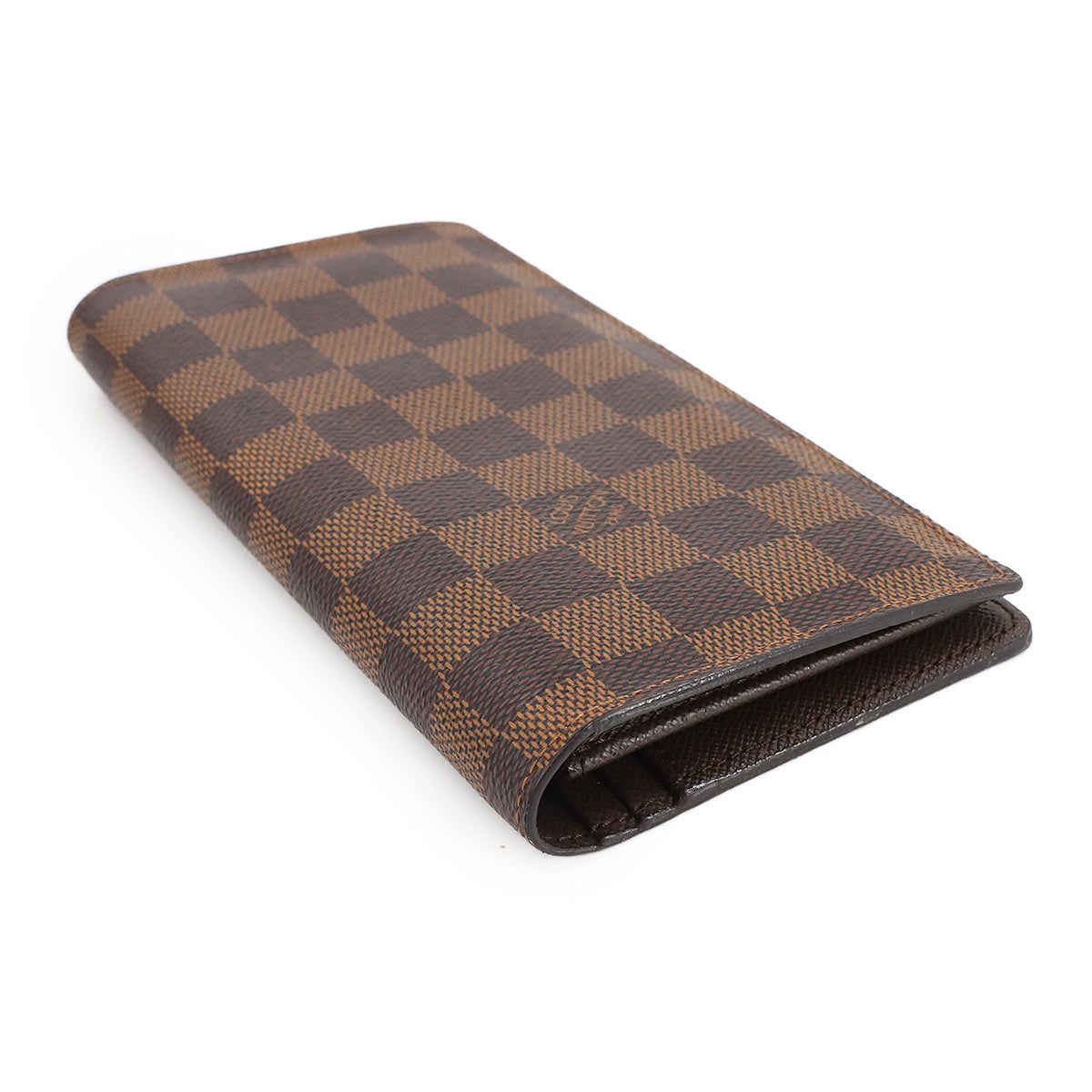 Damier Brazza Wallet Ebene Brown N60017 Purse