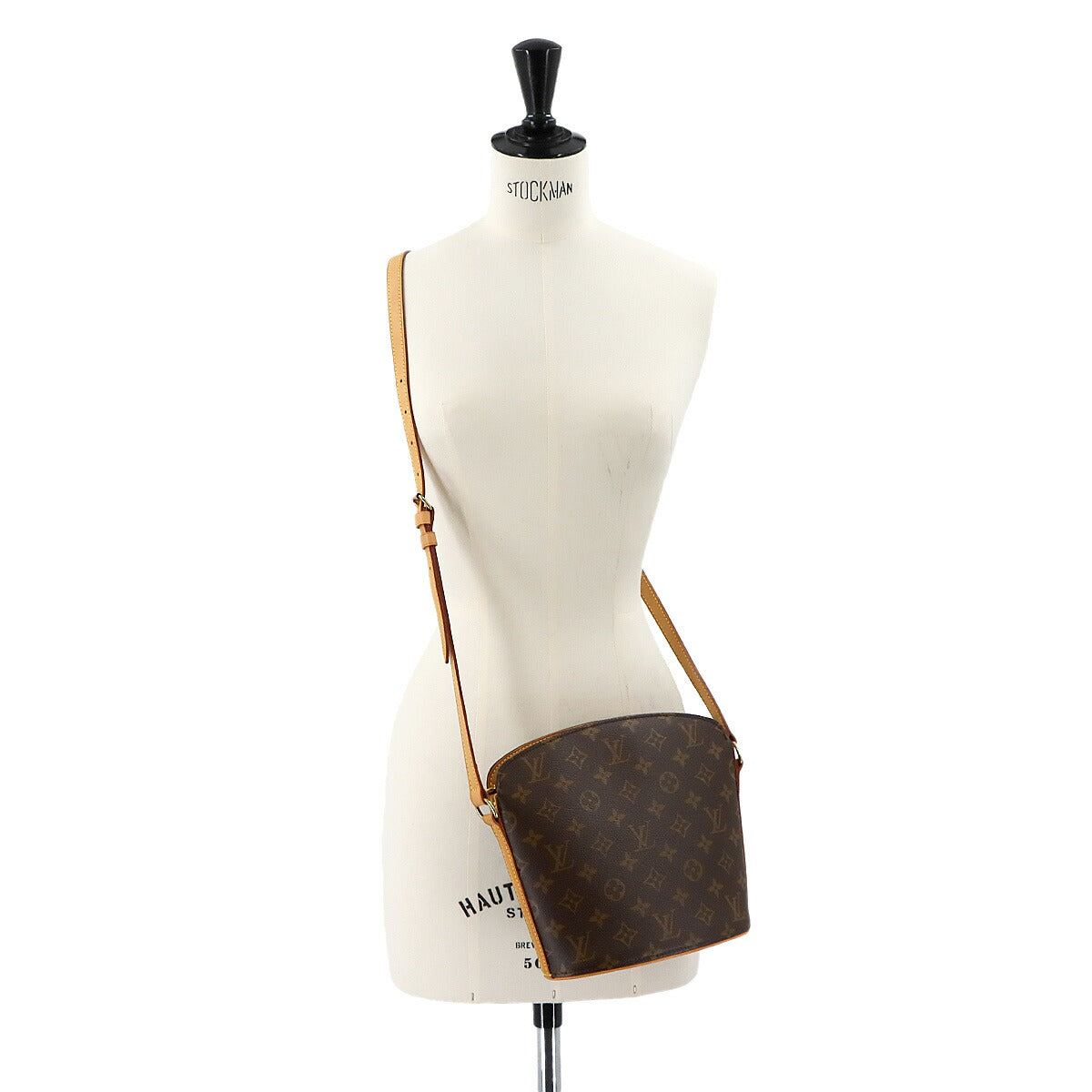 Monogram Drouot Shoulder Bag Brown M51290 Purse