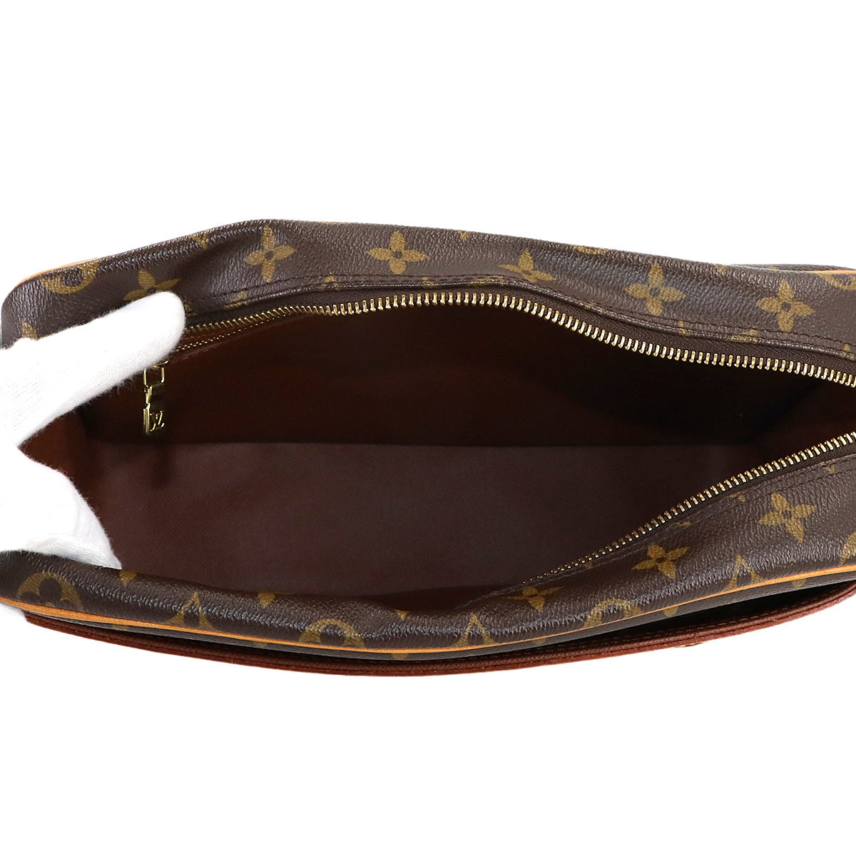 Monogram Trocadero 30 Shoulder Bag Brown M51272 Purse