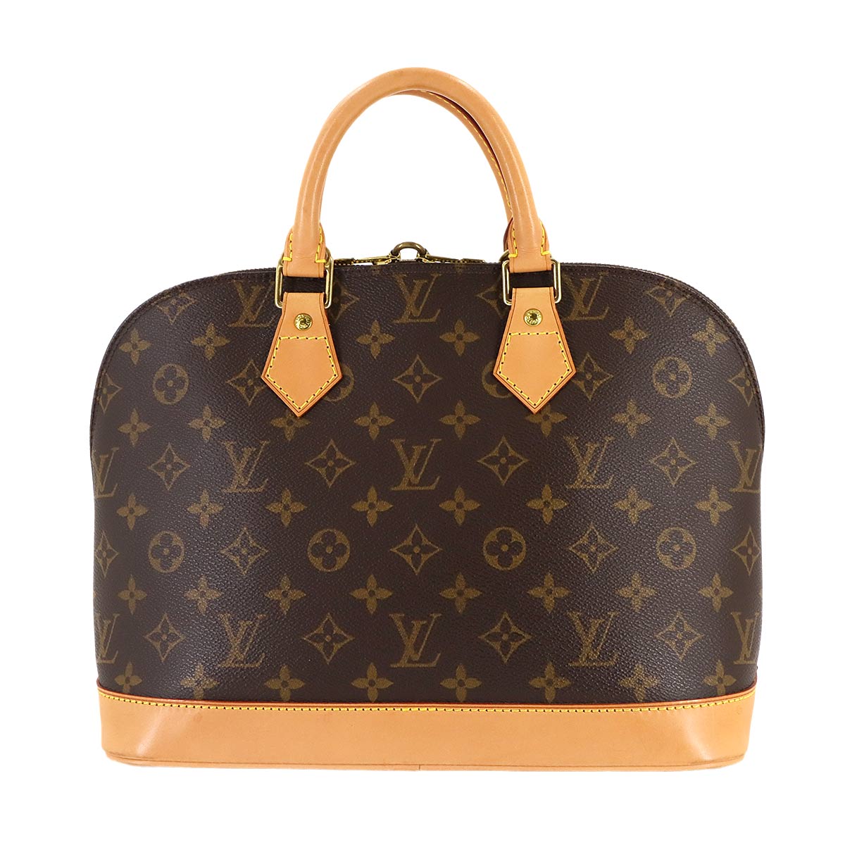 Monogram Alma Hand Bag Brown M51130 Purse