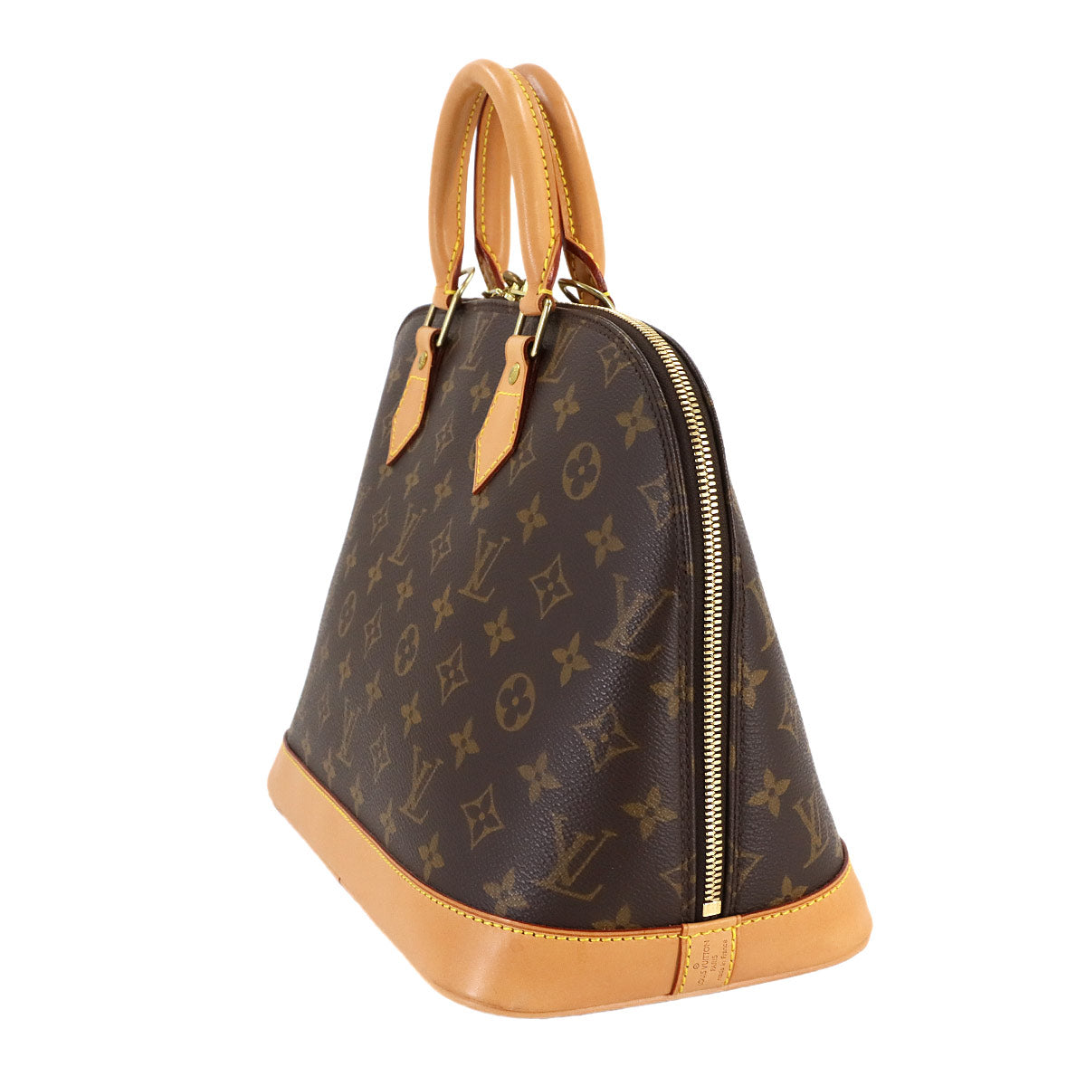 Monogram Alma Hand Bag Brown M51130 Purse