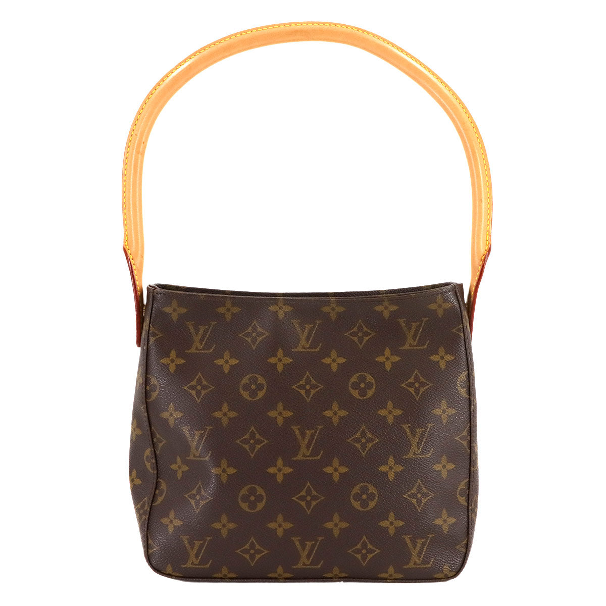 Monogram Looping MM Shoulder Bag Brown M51146 Purse