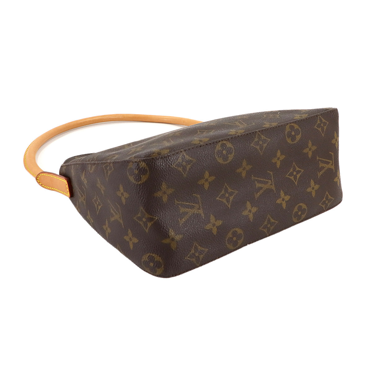 Monogram Looping MM Shoulder Bag Brown M51146 Purse