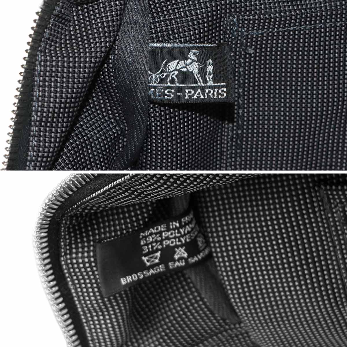 Herline Tote GM Bag Canvas Gray Purse