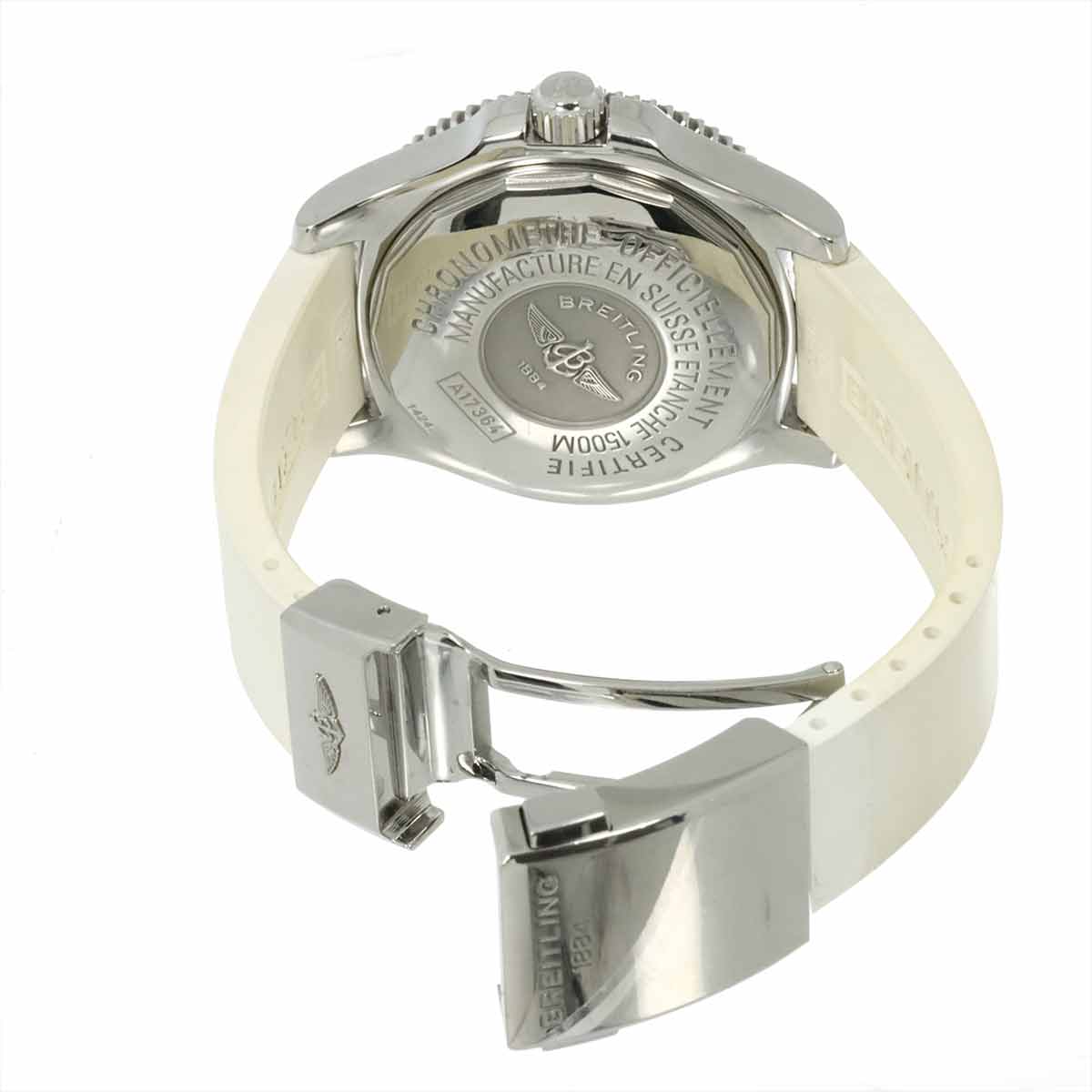 Super Ocean 42 A17364 Black Dial Automatic Mens Watch