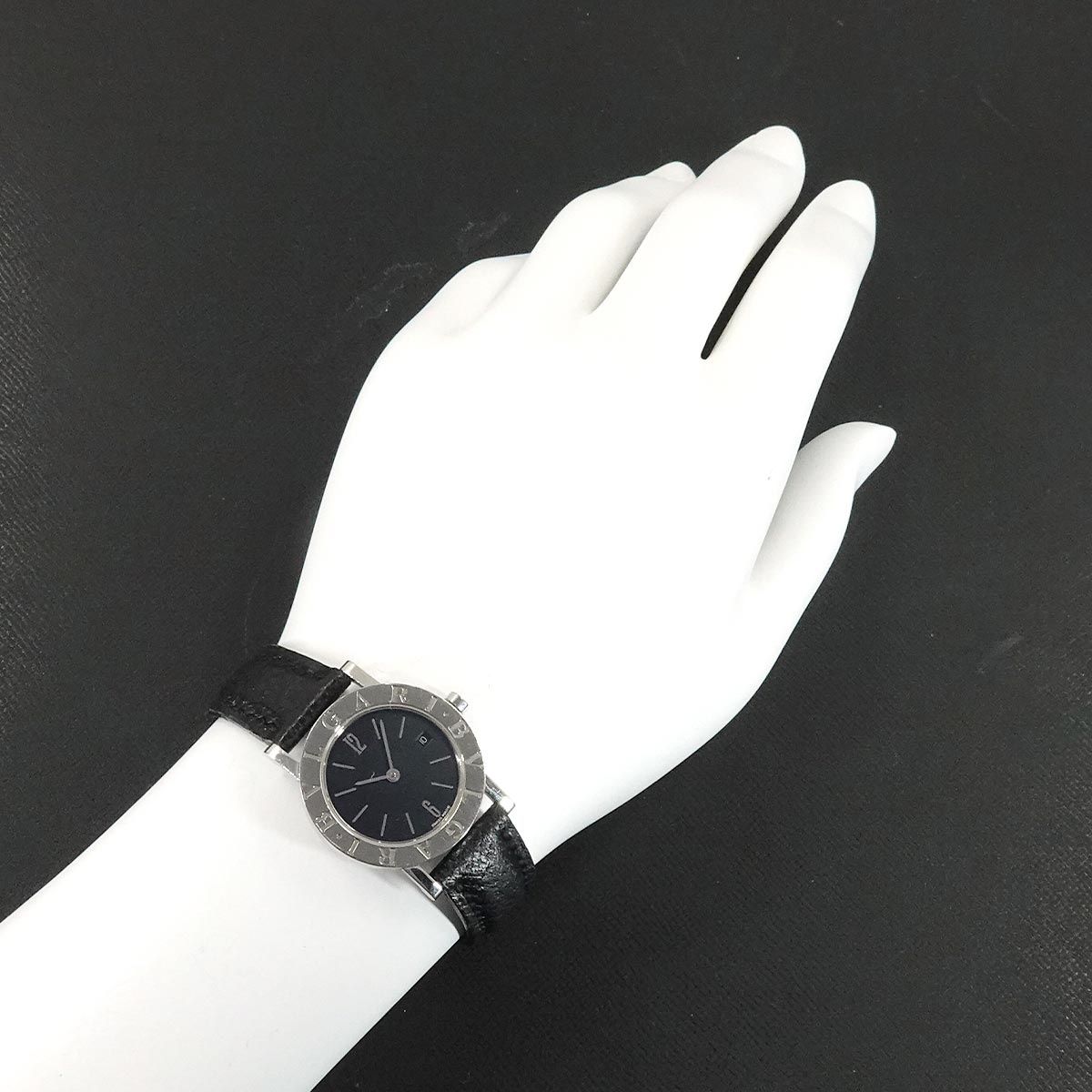 BVLGARIBVLGARI BB26SLD Quartz Black Dial Ladies Watch