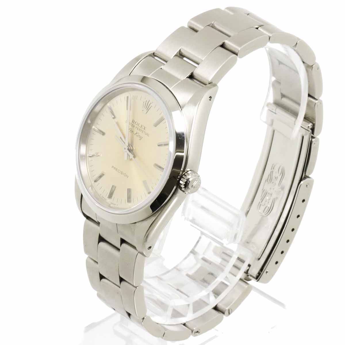 Air King 14000 Serial N Automatic Silver Dial Mens Watch