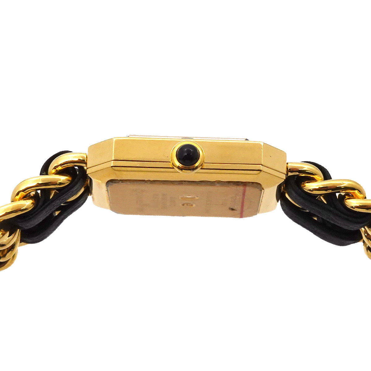 Premiere Size M H0001 Vintage Quartz Black Dial Ladies Watch