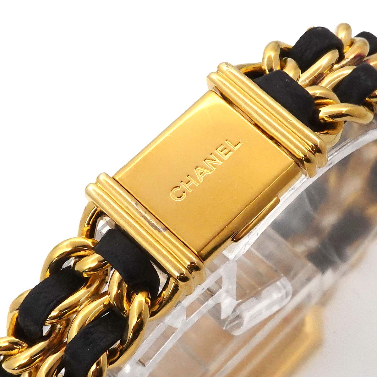 Premiere Size M H0001 Vintage Quartz Black Dial Ladies Watch