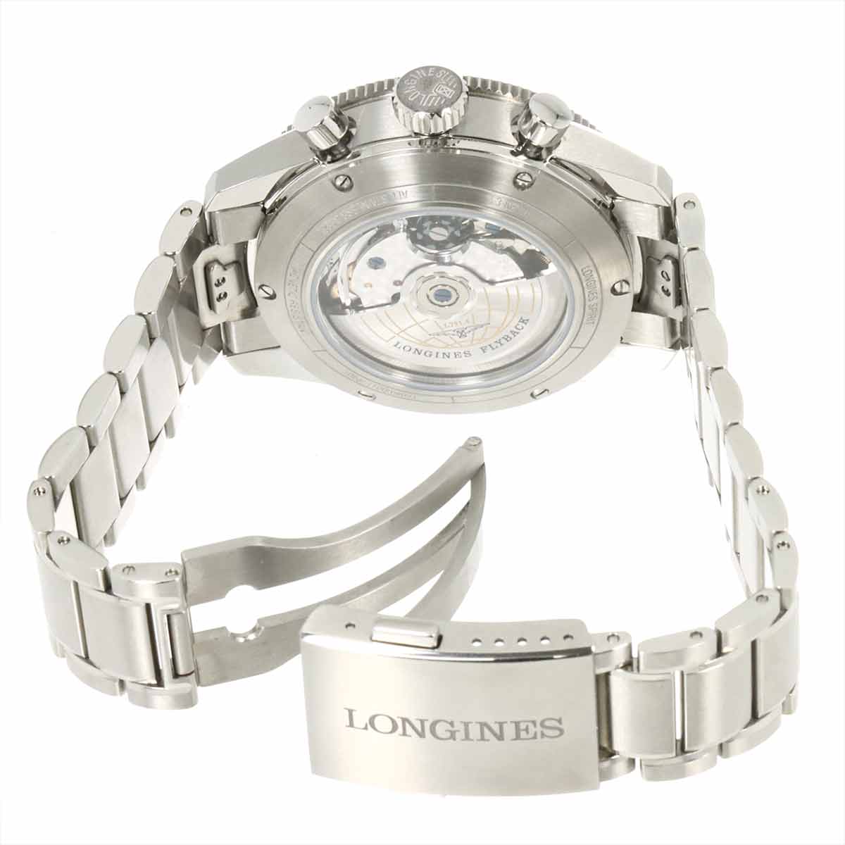 Spirit Flyback L3 821 4 Automatic Chronograph Black Dial