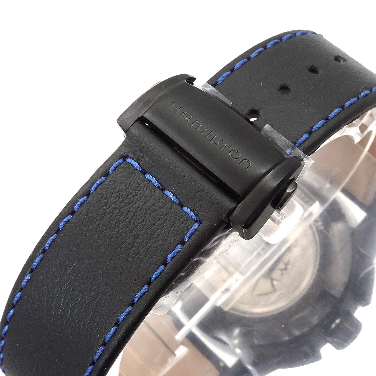 Jazzmaster performer H366460 Chronograph Date Black Dial Mens