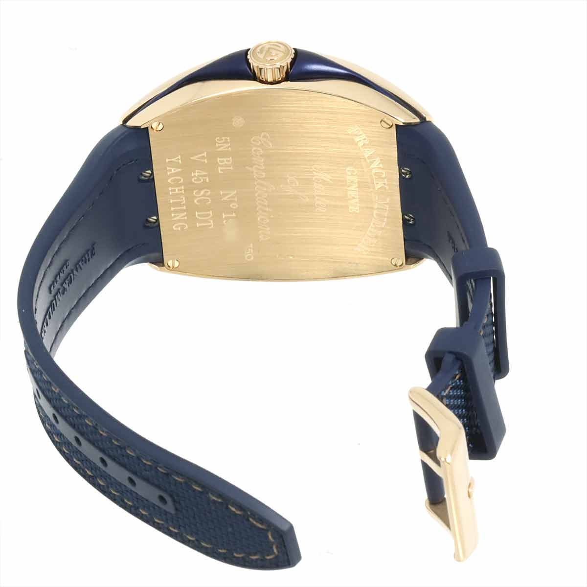 Vanguard Yachting V45SCDT Date Blue Dial Mens Watch